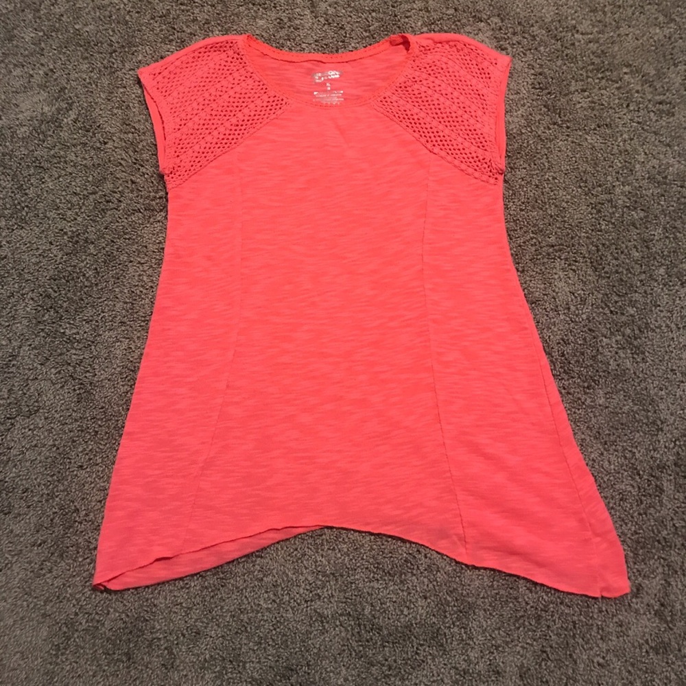 Coral tank top